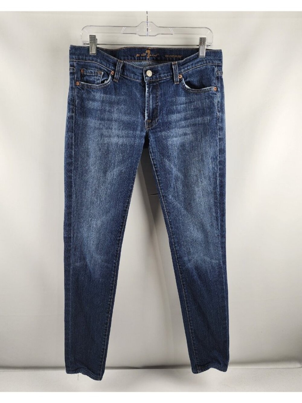 7 For All Mankind Jeans Womens 31 Blue Roxanne Denim (31x30)